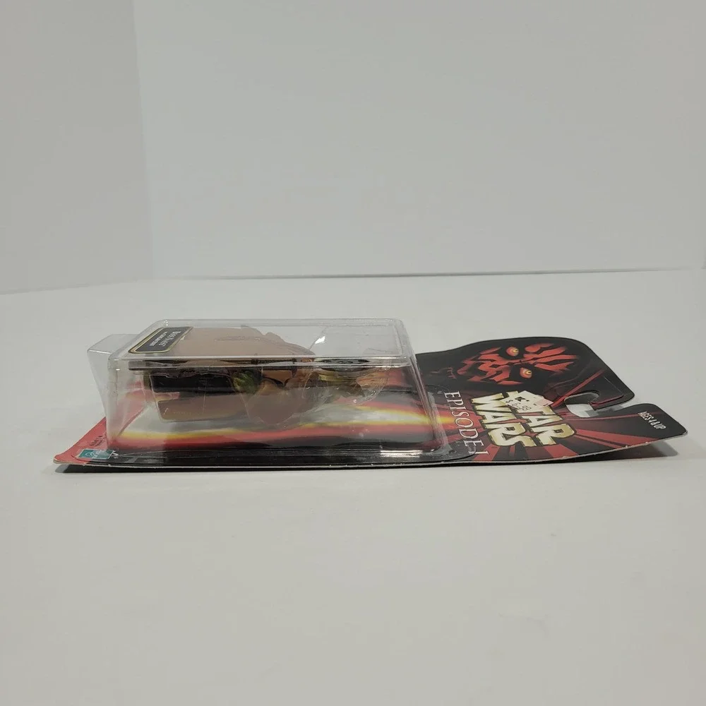 Star Wars Episode I Boss Nass Action Figure with Gungan Staff CommTech Chip 1998